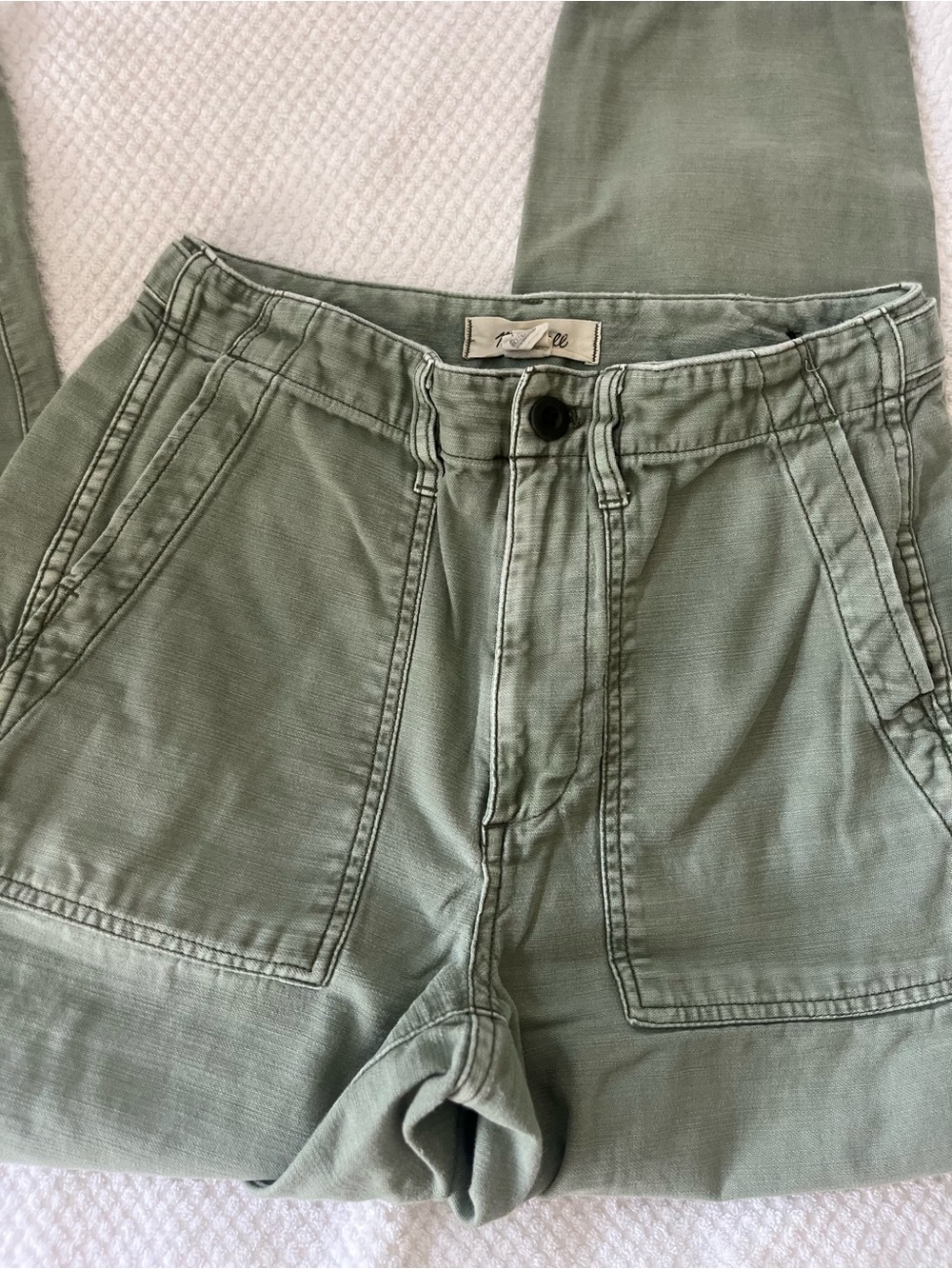 Madewell Sage Green Utility pants
